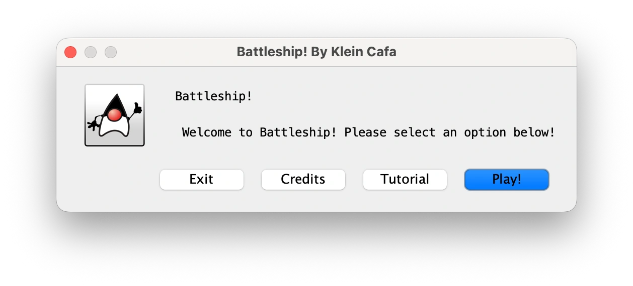 Battleship Java game boards